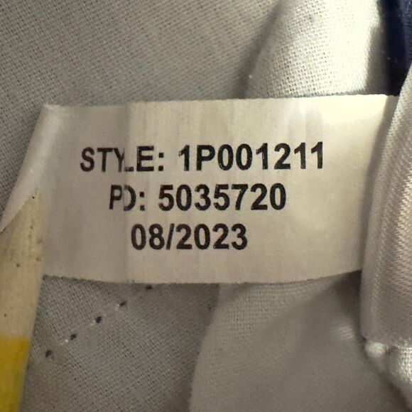 Vineyard Vines Pants Mens 30x32 Blue Embroidered Chino Holiday Christmas Trees - Picture 8 of 9